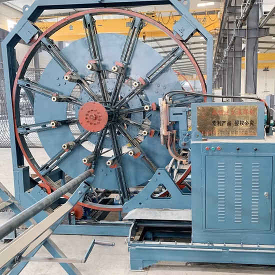 Reinforcing Cement Concrete Pipe Cage Welding Machine