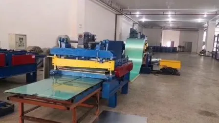 Steel Plate Steel Coil Flattening Leveling Cutting Shearing Machine