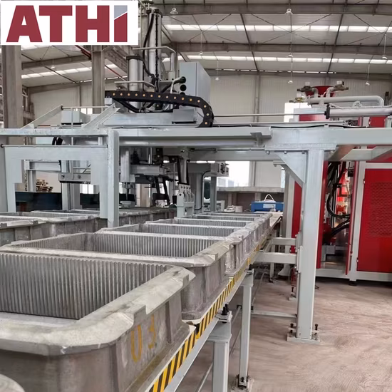 Flaskless Automatic Casting Machine Green Sand Foundry Molding Line