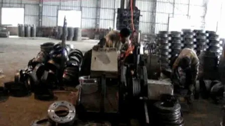 Carbon Steel Forging Flange Spun Pile End Plate