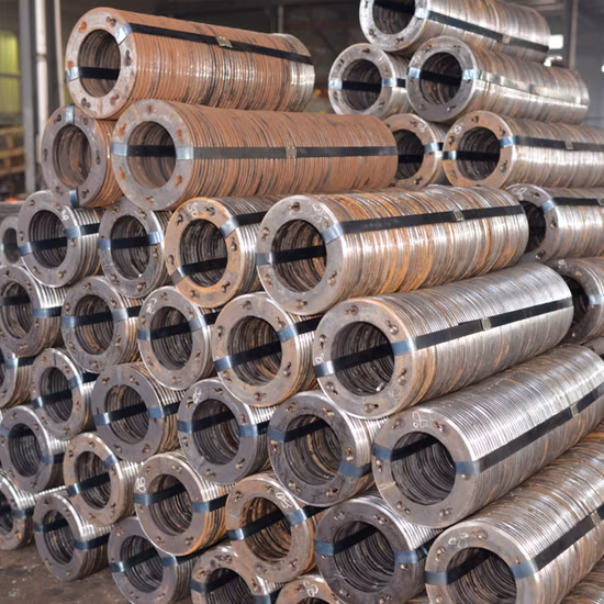 Carbon Steel Forging Flange Spun Pile End Plate
