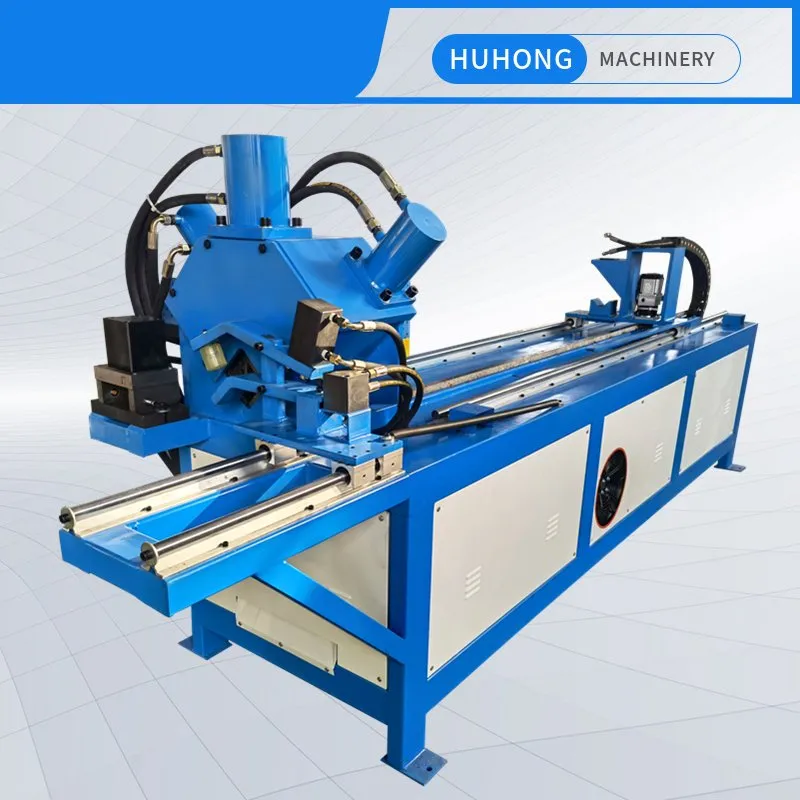 Автоматическая производственная линия с угловым фланцем для квадратных воздуховодов HVAC